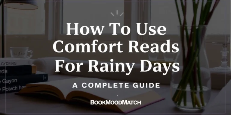 How To Use Comfort Reads For Rainy Days: Complete Guide - BookMoodMatch