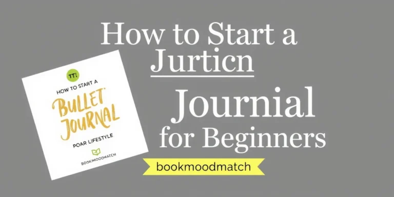 How to Start a Bullet Journal for Beginners - bookmoodmatch