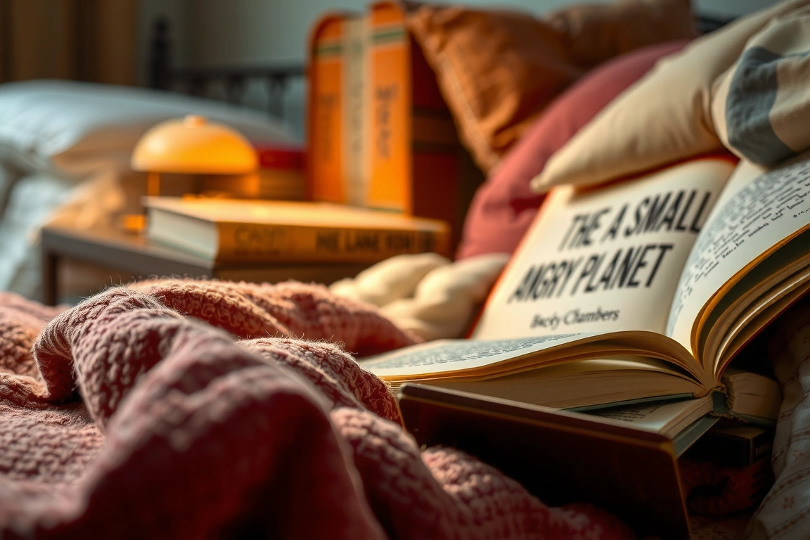 The Long Way to a Small, Angry Planet by Becky Chambers — Escape the Mundane: 7 Sci-Fi Adventures for Your Wanderlust Mood